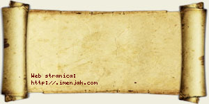 Jabuka Župac vizit kartica